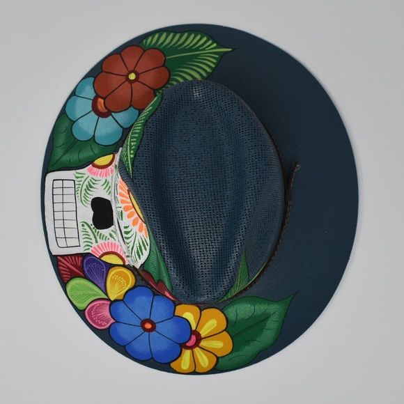 Hand-Painted Sombreros Mexican Sun Hats - Picture 2 of 5